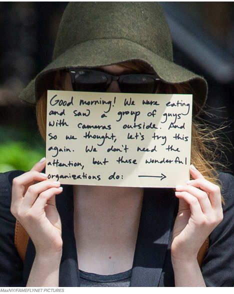 BuzzFeedUK's tweet image. Andrew Garfield and Emma Stone send another message to the paparazzi buzzfeed.com/whitneyjeffers…