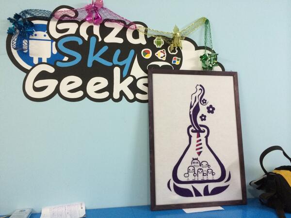 wiktorschmidt's tweet photo. #SWGaza4 excited to be here http://t.co/4HnuOErlZs