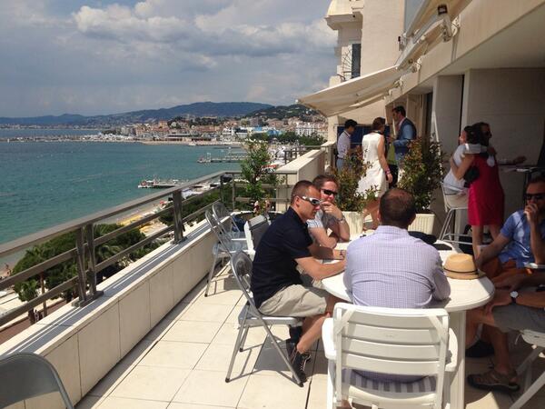TheCMOclub's tweet image. #mediamath and #cmoclub Roundtable in Cannes.