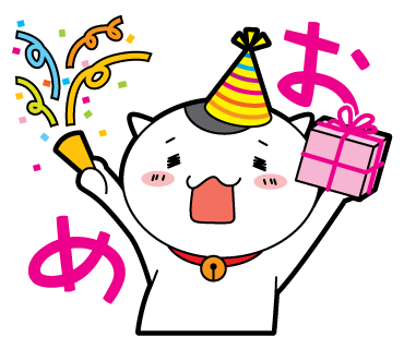 LINE_stamp_c's tweet photo. 「おにぎりネコ　NUCO」 
しっぽのリボンがトレードマークのネコ。 
ゆるーいトークにピッタリ♪

https://t.co/duoUVwG4Ul 
https://t.co/VKe18TVOGD