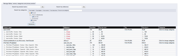 _PrestaSafe's tweet image. Le #module #prestashop #fastmanager récupère désormais les catégories comme sur les fiches produits !
