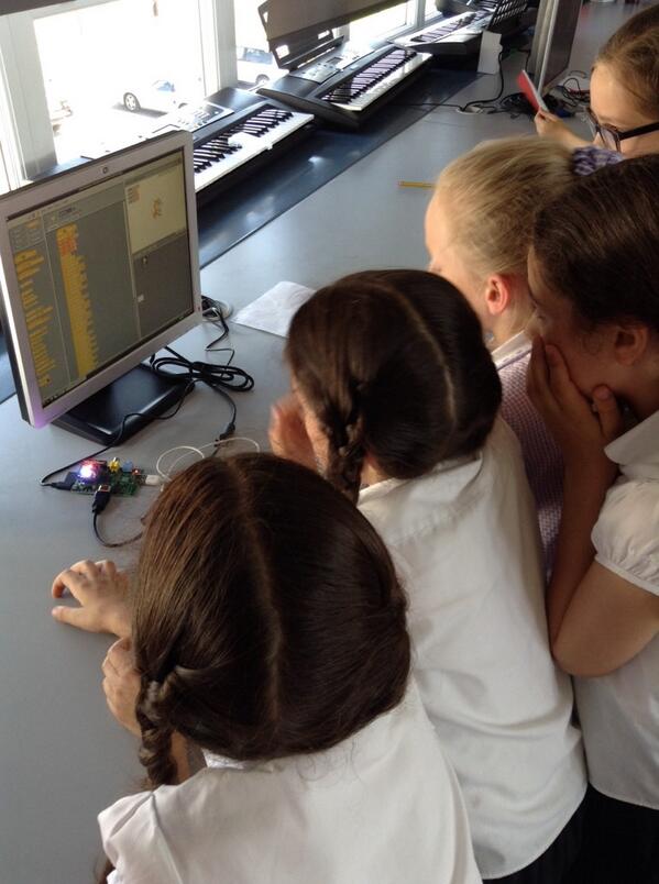 TPAschool's tweet image. Year 5 digital leaders are having a fantastic day at #hackpool learning to use #raspberrypi #codingwithscratch