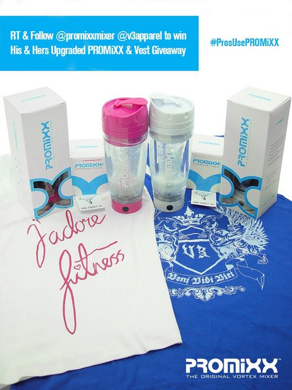 promixx's tweet image. #competition RT&amp;amp;Flw @promixxmixer &amp;amp; @v3apparel His&amp;amp;Hers Upgraded PROMiXX &amp;amp;V3 Vests #fitfam #fitness #fit #gym #fitspo
