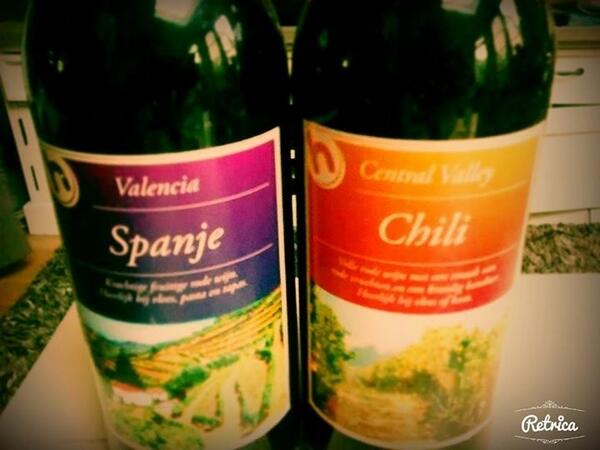 MScheppingen's tweet photo. Vanavond drinkt heel Chili Spaanse wijn😋 http://t.co/msh99RppM7