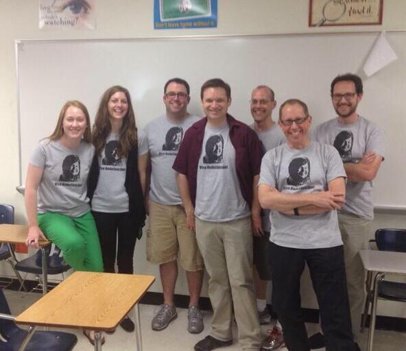 hornbackmd's tweet image. #iplza14 MT @mrskroon: #vpsitf represent the NW and Ruben @hornbackmd @WhatEdSaw @edtechtosa @mrharsch @stollsd