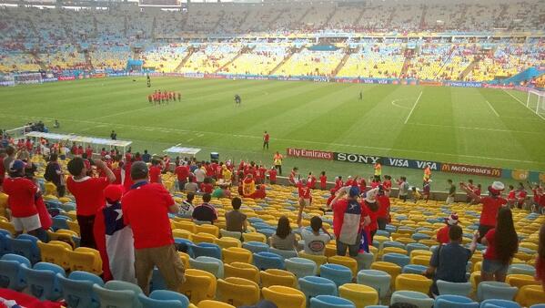 Chile mættir að pósa... Klst. i leik #hmruv #hm365 #fotbolti