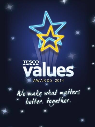 tesconews's tweet photo. We've got one of the most sought after prizes in England here tonight.. and we've got the FA Cup #valuesawards http://t.co/cLIL3TWruP