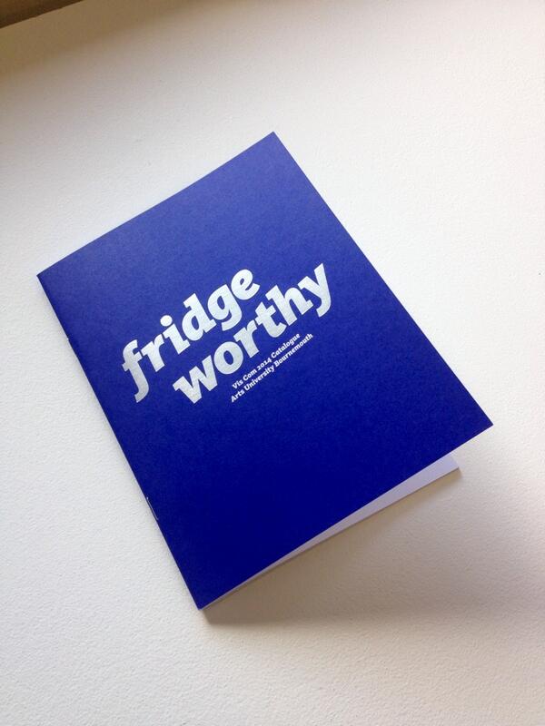 Presenting the <a href="/VisCom2014/">fridgeworthy</a> catalogue! #fridgeworthy