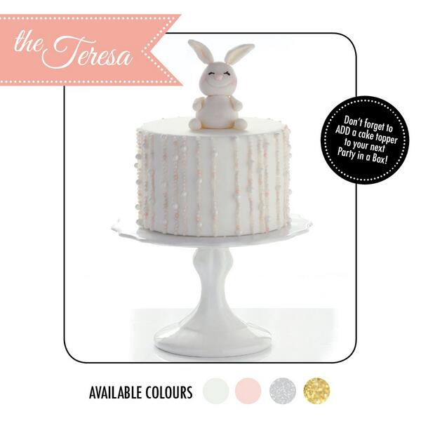 Please welcome ... the Teresa! Just a little something sweet to get you through this #HumpDay. #PartyInABox