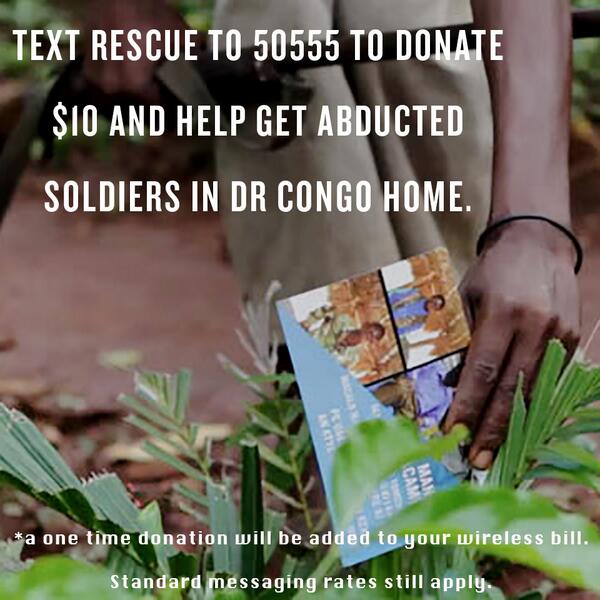 Invisible's tweet photo. LRA soldier: "there are many of us...we are waiting for help and dying of hunger, but we don't want to harm anyone." http://t.co/HIdYN1DPY4