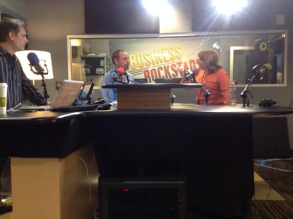 bizrockstars's tweet image. @jaysamit &amp;amp; @ReneeStraussBH in the studio talking about luxury branding and competition!