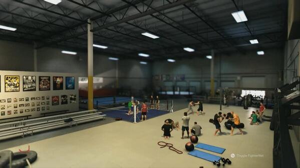 SyndicateMMA's tweet photo. Train @SyndicateMMA in the new @EASPORTSUFC @ufc game! Gym dues not included! #EAUFC #ufc #syndicatemma #syndicategym http://t.co/flnp3Z1kLT