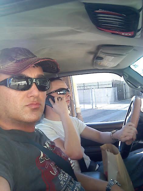 sethblackxxx's tweet photo. Glad Trent is finally home, been gone way to long, had to get some jack in the box, on the fence about the buzz cut! http://t.co/e51JodcLdW