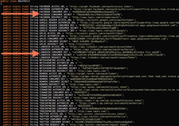 Thousands of secret keys that could compromise user data have been found in Android apps cnet.co/1oIbQ10