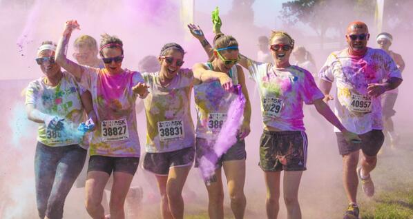 What are you doing on Sunday? Sign up for the Color Me Rad 5K benefiting Tennessee Special Olympics. See you there!