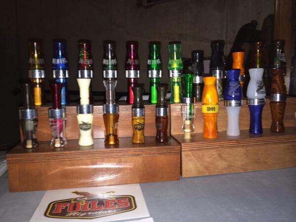 Jerdevries's tweet image. Hey folks! got the entire line of Foiles goose and duck calls! Also FAW logo Calls too! Buy a call get shirt! Pm us