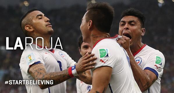 pumafootball's tweet image. Legacy re-established 18 June 2014. #LaRoja, la única. #StartBelieving