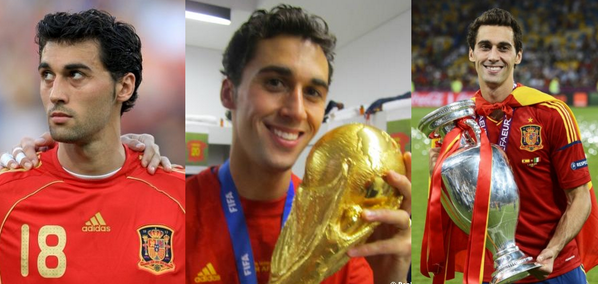 jorgelastrar's tweet photo. Único español en la historia que jugando 2 eurocopas y 1 mundial, tiene 2 eurocopas y 1 mundial. Don @aarbeloa17 http://t.co/78NTXHrtIP