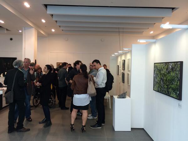 ShapeArts's tweet photo. Another great crowd at the opening of the ARMB Shortlist 6 exhibition tonight open now @westfieldstrat #shapegallery http://t.co/D0cJ6kB9BE