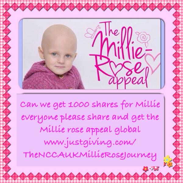 Millieappeal's tweet photo. Can we get this post rt'd 1000 times come on guys let's get @Millieappeal global xxxx ready steady go xxx http://t.co/FHjSjVmpam