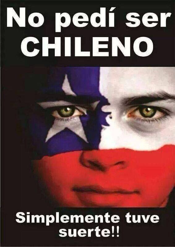 111K AmadorAuad عواد on Twitter: "#CopaMundialEspanaChile "No pedí ser  chileno, simplemente tuve suerte" !Vamos por más! http://t.co/XQQFL4k7cM"
