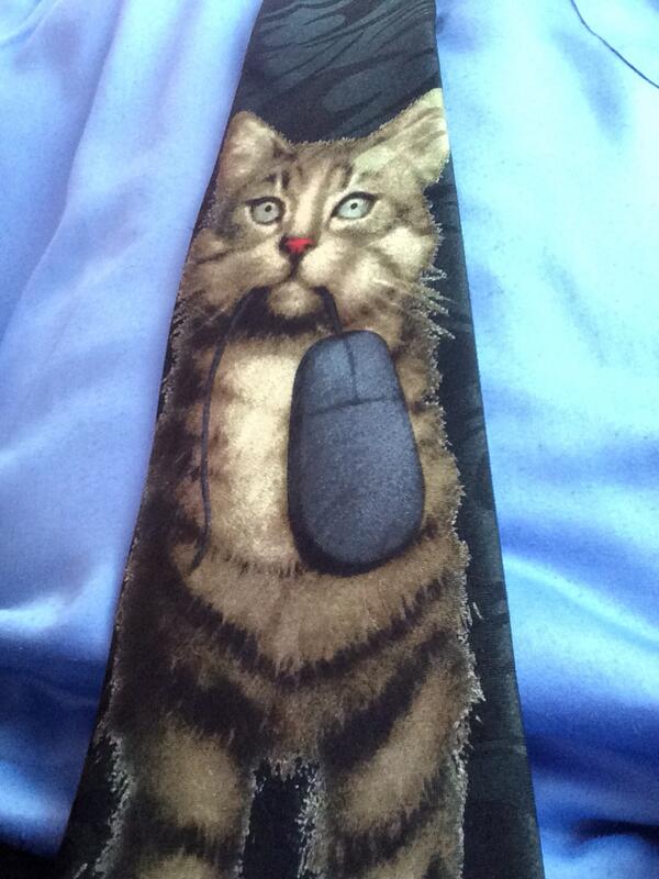 mr_casal's tweet image. Today&apos;s tie... #subtlehumor