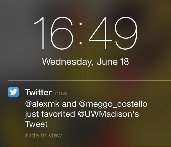 natemoll's tweet photo. Ooh, it must be good. #offlineUW http://t.co/97jEuYJz8T