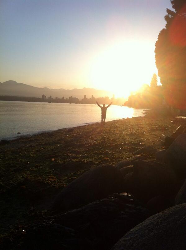 A bosses life #YVR #Vancouver @BradGretzinger