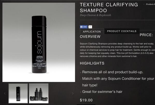 Are u going to swim this summer? Save your color and remove damaging chlorine with Sojourn's Clarifying Shampoo...