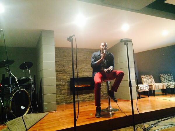 connect_first's tweet image. Pastor @JDoggette getting ready to bring the word this evening!! Ephesians 4:26-27