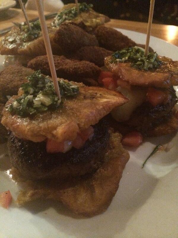 ThrillistMiami's tweet image. Tostones burgers and Avocado fries at Taurus in Coconut Grove...that deliciously escalated quickly. #dishcrawl mia