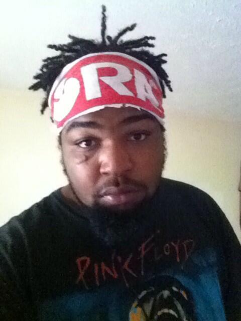 ORA2013's tweet image. The only guy with a ORA headband