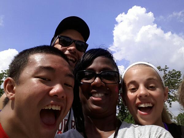 Kaleandme's tweet photo. Hanging out with teen games http://t.co/p7xGDb48Fg