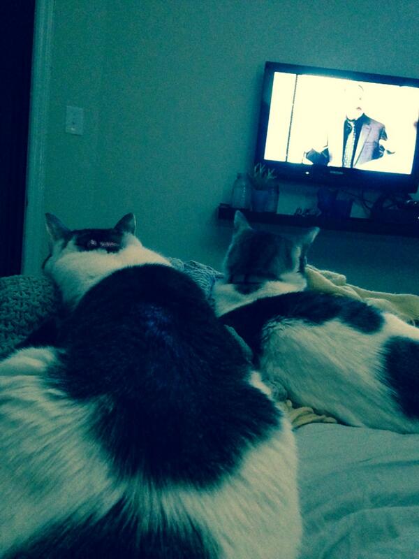 RubyandLavon's tweet image. Watching #OITNB together.