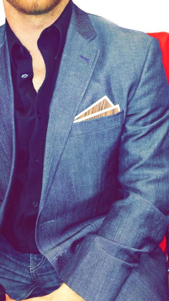 KateJDesign's tweet image. For the love of God, @jimmyfallon needs a wood pocket square from @WOODCHUCKUSA