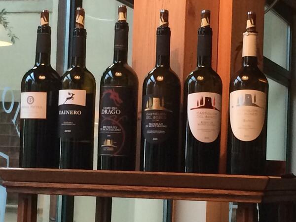 TheOxleyTo's tweet image. Great tasting with Castiglion Del Bosco