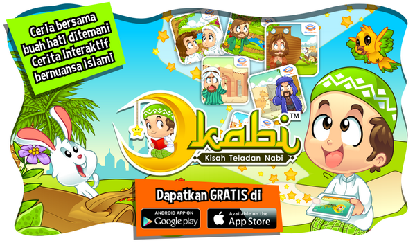 educastudio's tweet photo. Kabi - hadir dalam 5 seri :
Nabi Adam a.s, Nabi Idris a.s, Nabi Nuh a.s, Nabi Hud a.s, dan Nabi Shaleh a.s http://t.co/BujL3p5FBC
