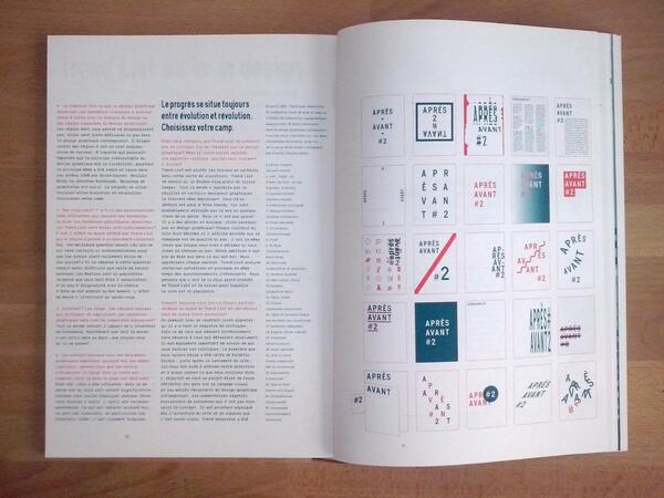 TrendList's tweet image. We did an interview for french #graphicdesign magazine Après\Avant #2.