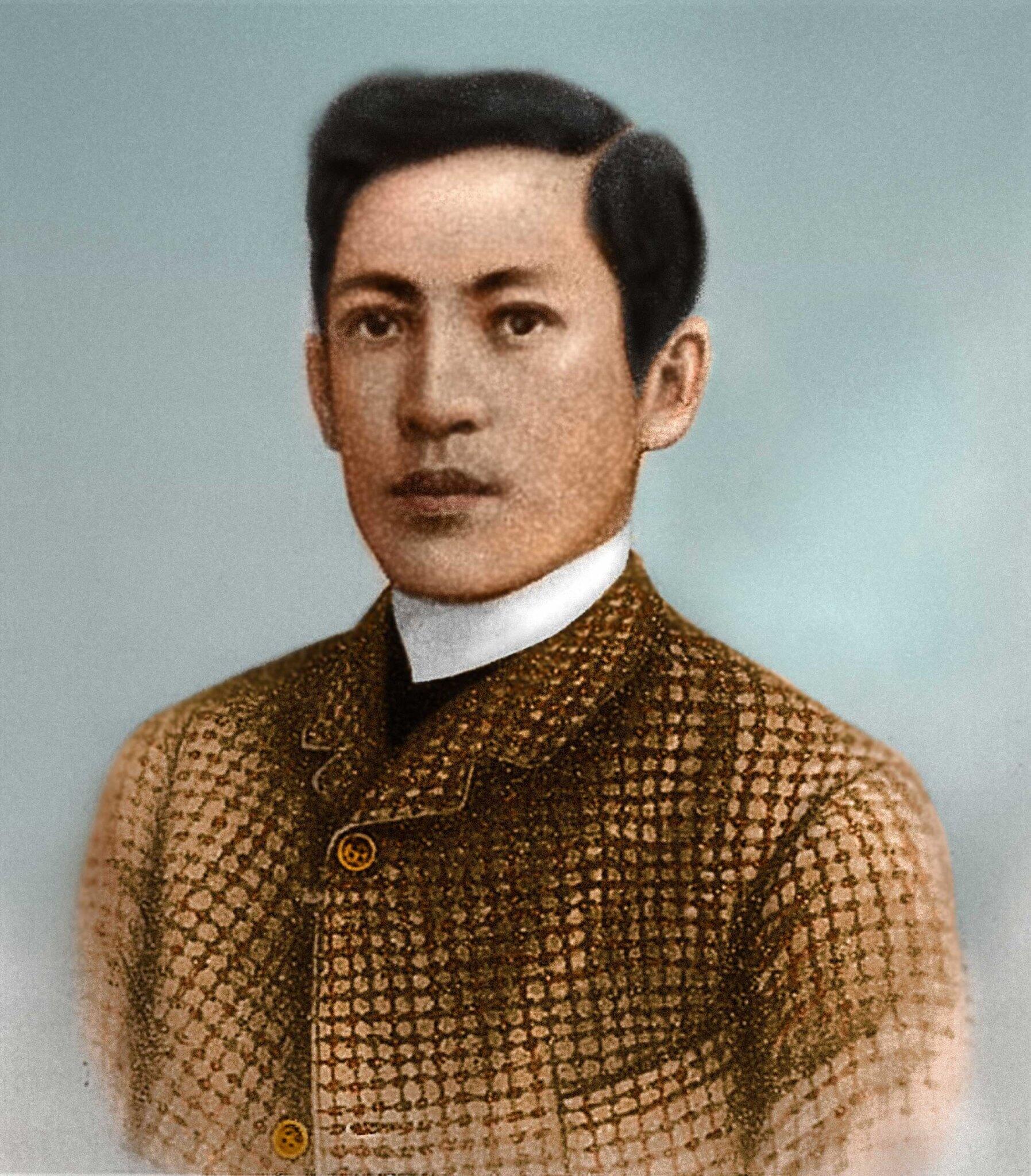 Jose Rizal Pict Jose Rizal Colored Pictures