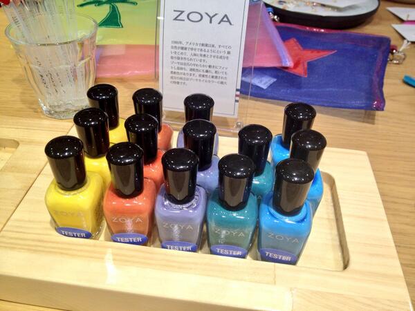 名古屋parco 名古屋パルコ 南館5f ベイフロー 本日入荷の可愛いネイル Zoya ゾーヤ すべての女性が健康で幸せであるように との願いを込めて 人体に有害とされる成分を取り除いて作られています Http T Co Xiyc5y3wa4