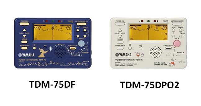 ヤマハチューナーメトロノームTDM -700DPO4【限定】くまのプー