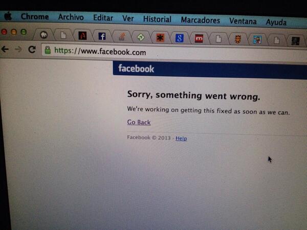 #facebookdown