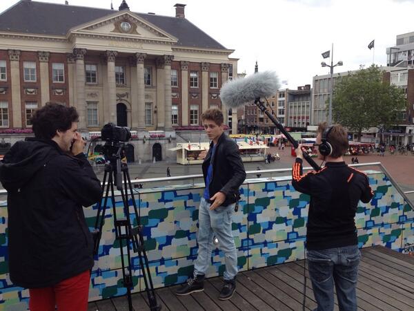 TreeHouseNL's tweet image. Druk bezig met ons CineCrowd filmpje! Binnenkort kunnen jullie ons steunen.