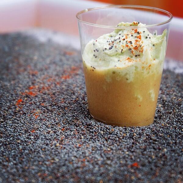 Venez déguster les verrines #priméale jusqu'à 19h sur la place de la république à #lyon !