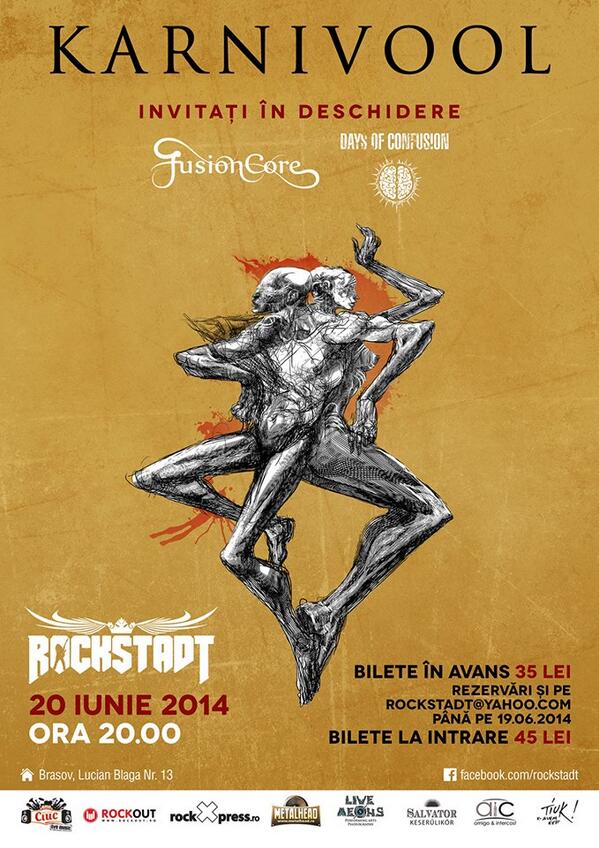 Rockoutevents's tweet photo. #concert #Brasov @Rockstadt_Fest @karnivool @Rockoutevents 
http://t.co/Oufub0PYOe http://t.co/flmQvFjfuJ