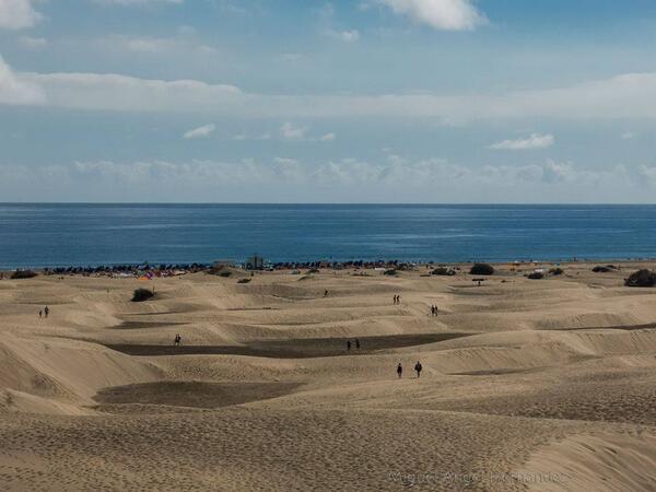 Nos vamos directos a la Playa de #Maspalomas que no todo en esta vida es trabajar. #GranCanaria 
Foto: M.A. Hernández