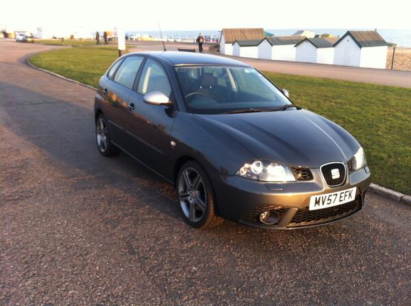 Andrew_Coley's tweet image. Selling my 57 plate Seat Ibiza FR TDI. 90k miles, £3950. Drop me a line if you're interested. #SalesTweet