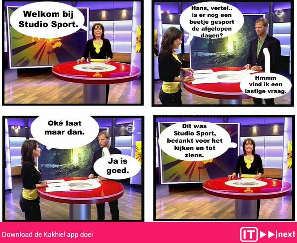 angelasehr's tweet photo. Haha deze Kakhiel is wel lachen doei http://t.co/LSdLeziYgk
