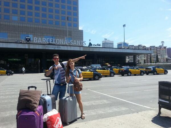 krystynakavera's tweet photo. En Barcelona con @bony_bonilla y @MoKnowles http://t.co/k81BYBb8CF