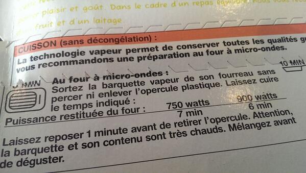 Chez Picard, un emballage carton devient un "fourreau" #poesieetsurgele